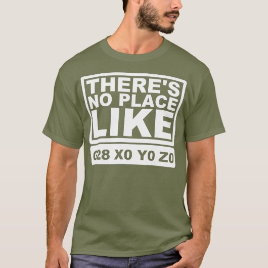 Funny CNC Machinist heeft geen plaats zoals G28 X0 T-shirt (Voorkant)