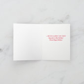 Funny Co-Worker Wine Thmed Birthday Kaart (Binnen)