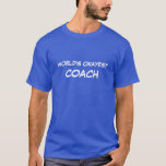 Funny coaching shirt | De Okayest Coach ter wereld<br><div class="desc">Funny coaching shirt | World's Okayest Coach Cute t-shirt voor opvoeders op school en in de sport. voor andere beroepen, werk en banen.</div>