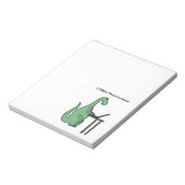 Funny COBOL Programmer Dinosaur Notitieblok (Linkerzijde)