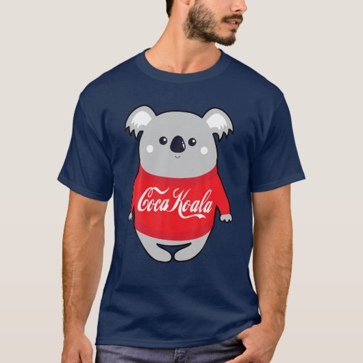 Funny Coca Koala T-shirt (Voorkant)