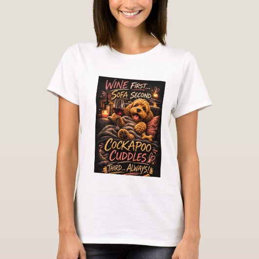 Funny Cockapoo Gift Dog Shirt Cockapoo Owner gift (Voorkant)