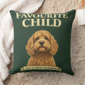 Funny Cockapoo Gift | Favourite Child Kussen (Deken)