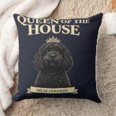 Funny Cockapoo Mum Gift | Queen Of The House Kussen (Deken)