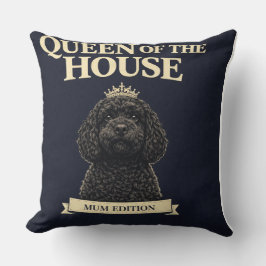 Funny Cockapoo Mum Gift | Queen Of The House Kussen