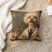 Funny Cockapoo Scientist Pillow | Dog Cushion Kussen (Deken)
