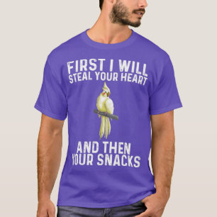 Funny Cockatiel Bird Parrot Lover 10 T-shirt