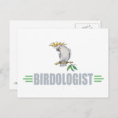 Funny Cockatiel Briefkaart (Voorkant / Achterkant)