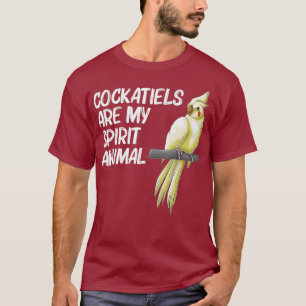 Funny Cockatiel Gift for Men Women Bird Parrot T-shirt