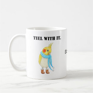 Funny Cockatiel Lover Gift Parrot Budgie Paraket Koffiemok
