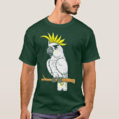 Funny Cockato Parrot Bird Lover T-shirt (Voorkant)