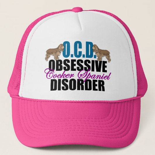 Funny Cocker Spaniel Trucker Pet (Voorkant)