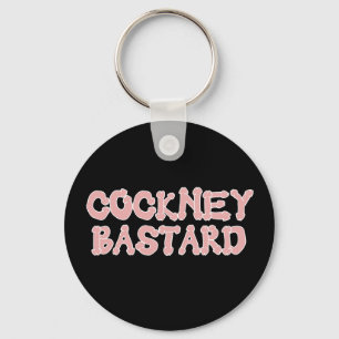 Funny cockney klootzak sleutelhanger
