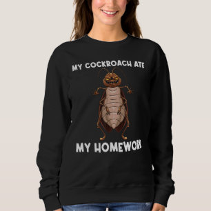 Funny Cockroach voor kinderen boekt Entomology Pes Trui
