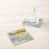 Funny Cocktail Paper-Onderzetters Kartonnen Onderzetters (Insitu)