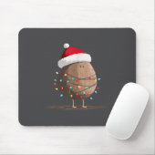 Funny Coconut Christmas Graphics Lights Lover  Muismat (Met muis)