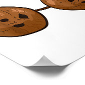 Funny Coconut Summer Coconuts Bra Funny Halloween  Poster (Hoek)