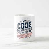 Funny Coding Quote AI Programmer Design Koffiemok (Center)