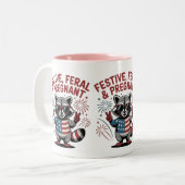Funny Coffe Mok voor zwangere vrouwen (Voorkant links)