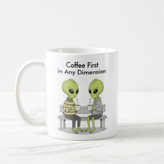 Funny Coffee and Aliens Koffiemok