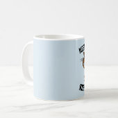 Funny Coffee Cat Mokken, "Need Right Meow" Koffiemok (Voorkant links)