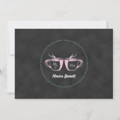 Funny Coffee Chalkboard Vrijgezellenfeest Kaart (Achterkant)