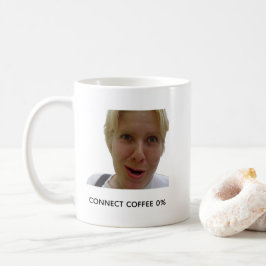 Funny Coffee Charger Mug – Low Battery Coffee Meme Koffiemok