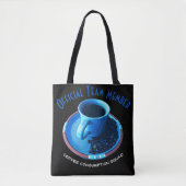 Funny Coffee Consumption Squad Typography Custom Tote Bag (Voorkant)