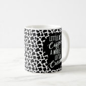 Funny Coffee Cream Koe Print Koffiemok (Voorkant rechts)