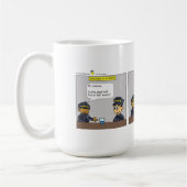 Funny Coffee Cup Koffiemok (Links)