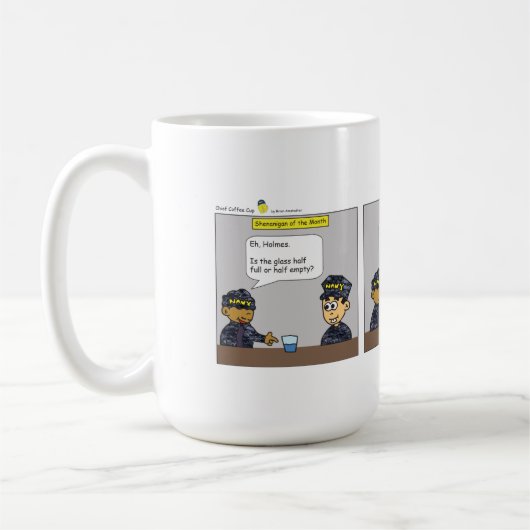 Funny Coffee Cup Koffiemok (Links)