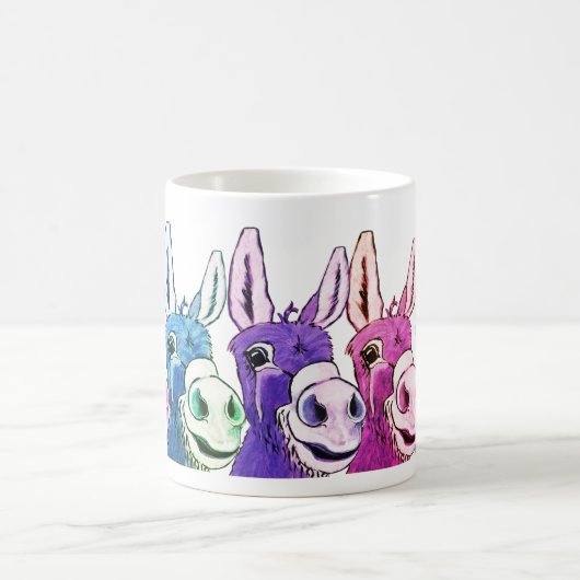 Funny Coffee Cup met Donkeys Koffiemok (Center)
