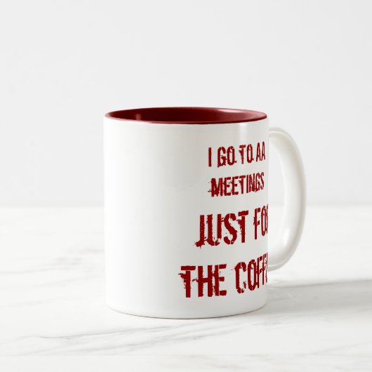 Funny Coffee Drinker drinkers Mok mokken (Voorkant rechts)