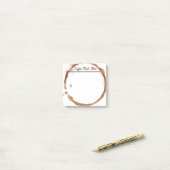 Funny Coffee eerst dan Post-it® Notes (Op bureau)