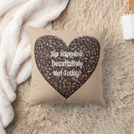 Funny Coffee Gezegde Kussen