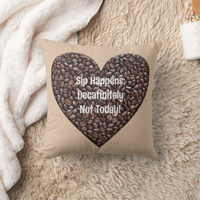 Funny Coffee Gezegde Kussen (Deken)