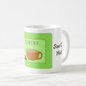 Funny Coffee Gezegde size doet er toe Koffiemok (Voorkant rechts)