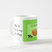 Funny Coffee Gezegde size doet er toe Koffiemok (Voorkant links)