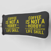 Funny Coffee Golfheadcover (Voorkant)