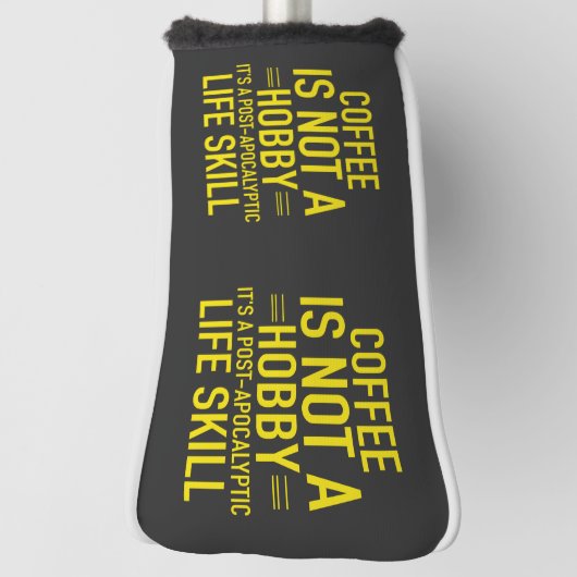 Funny Coffee Golfheadcover (Draai 90)
