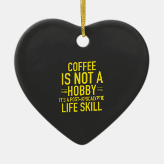 Funny Coffee Keramisch Ornament