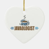 Funny Coffee Keramisch Ornament (Achterkant)