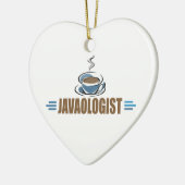 Funny Coffee Keramisch Ornament (Links)