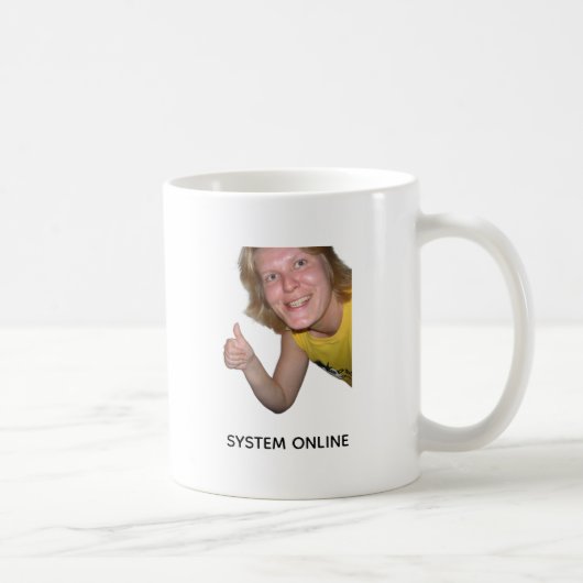 Funny Coffee Loading System Online Meme Mug Koffiemok (Rechts)
