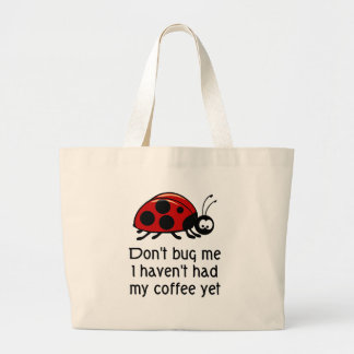 Funny Coffee Lover Canvas tas