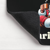 Funny Coffee Lover Holiday Merry Caffeinated Chris Muismat (Hoek)