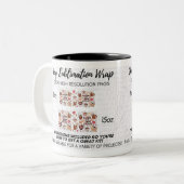 funny coffee lover mug tweekleurige koffiemok (Voorkant links)
