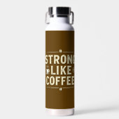 Funny Coffee Lover Stainless Steel Bottle Waterfles (Voorkant)