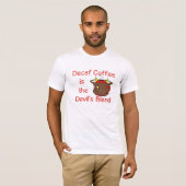 Funny Coffee Lover T-shirt (Voorkant volledig)