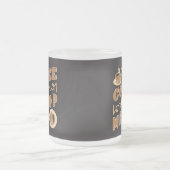 Funny Coffee maakt me poop Matglas Koffiemok (Center)